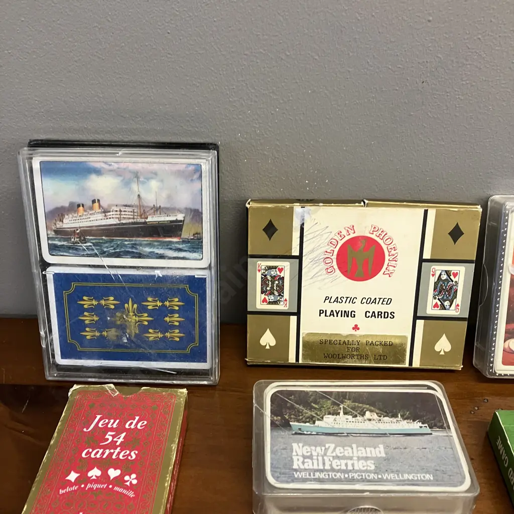 Assorted Vintage Cards - Playing Cards & Snap Image 1++