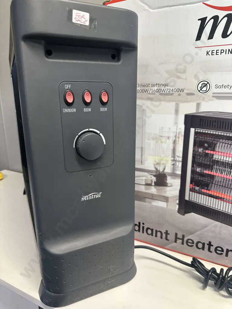 Mistral Radiant Heater 2400w Image 1++