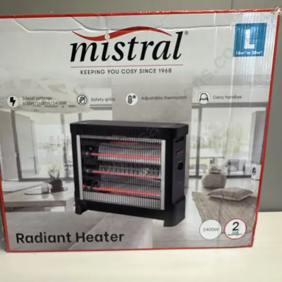Mistral Radiant Heater 2400w