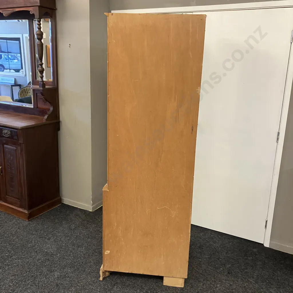 Wood Corner Unit. 185 x 62cm (As Is) Image 1++