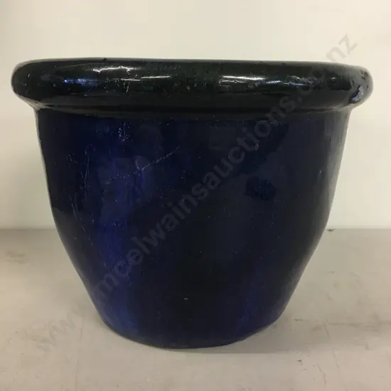Colbalt Blue Outdoor Pot H24,Dia32cm.