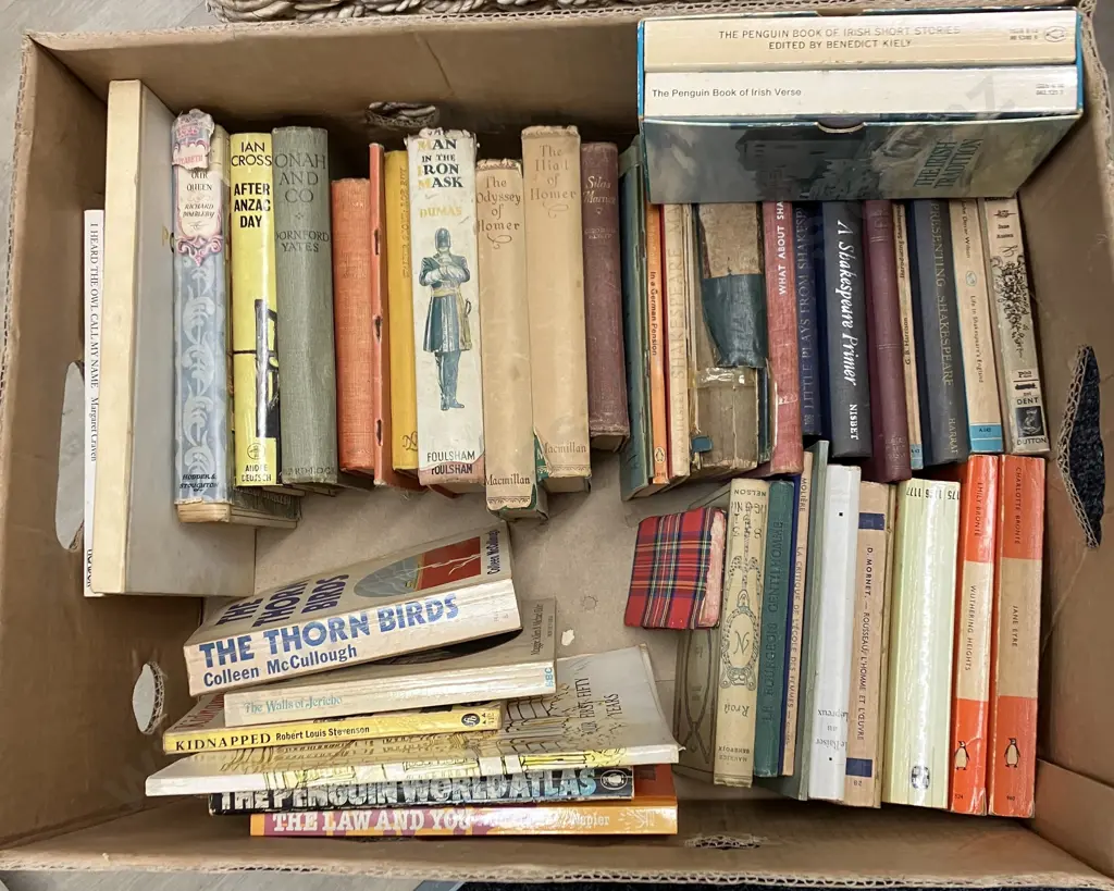 Box Lot Books - Scottish, German, Greek Mythology, Novels Etc Image 1++