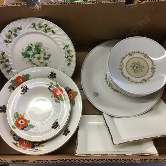 Assorted China Bowls Etc Box Lot
