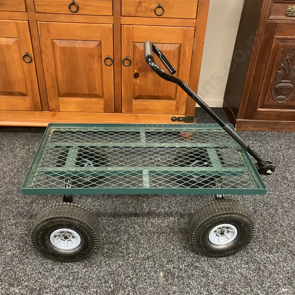 LEADA Four Wheel Garden Cart Image 1++