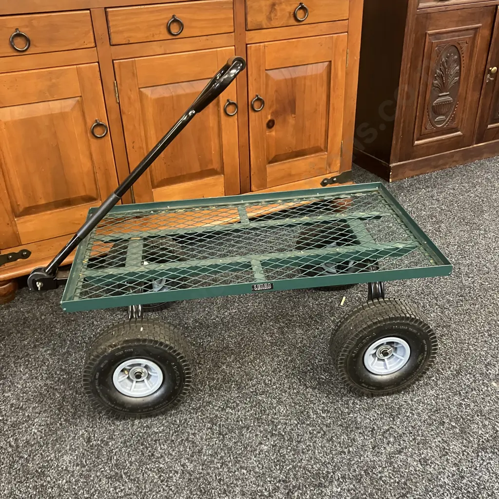 LEADA Four Wheel Garden Cart Image 1++