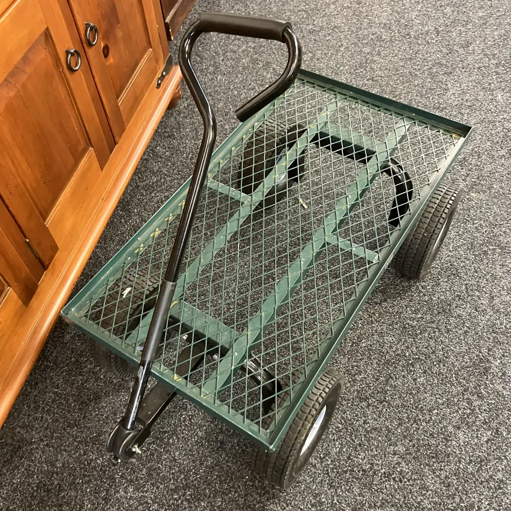 LEADA Four Wheel Garden Cart Image 1++