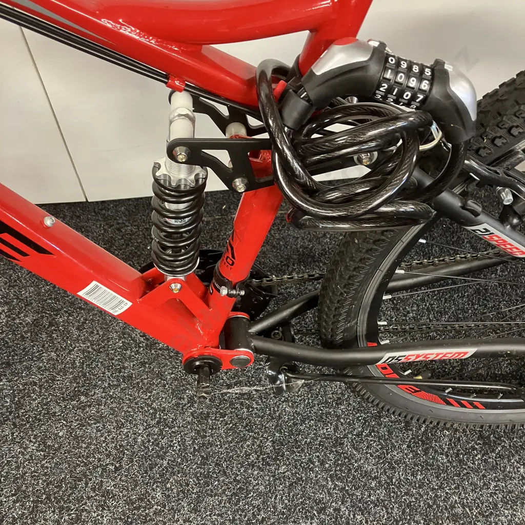 Red & Black Ridge Aftershock 21 Speed Mountain Bike (Missing a Pedal) Image 1++
