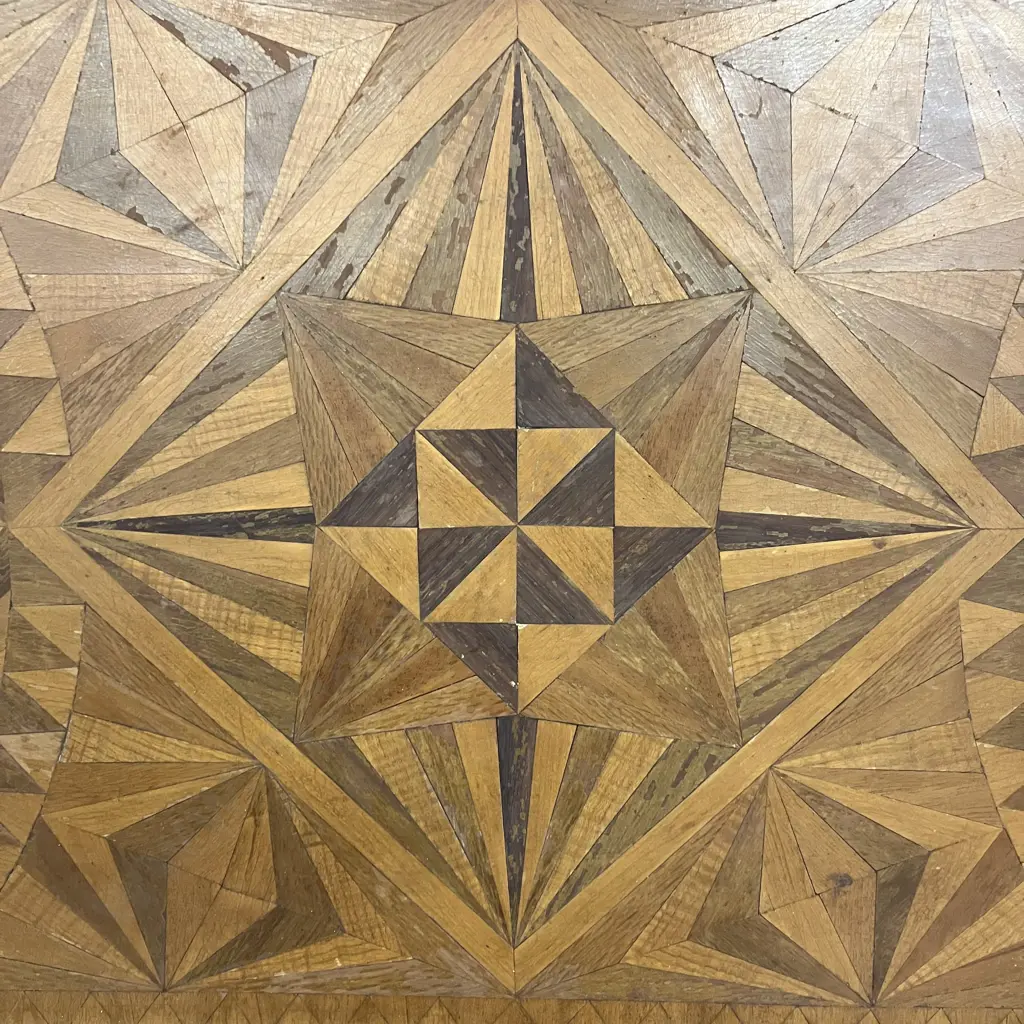 Vintage Art Deco Wooden Marquetry Tray. 41 x 65cm (As Found) Image 1++