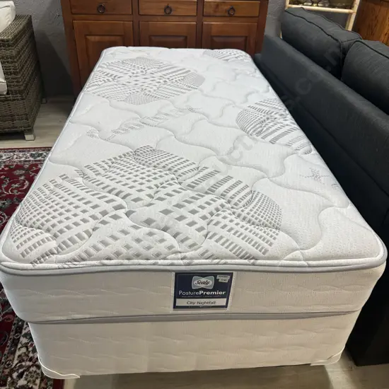 Sealy PosturePremier City Nightfall Single Bed