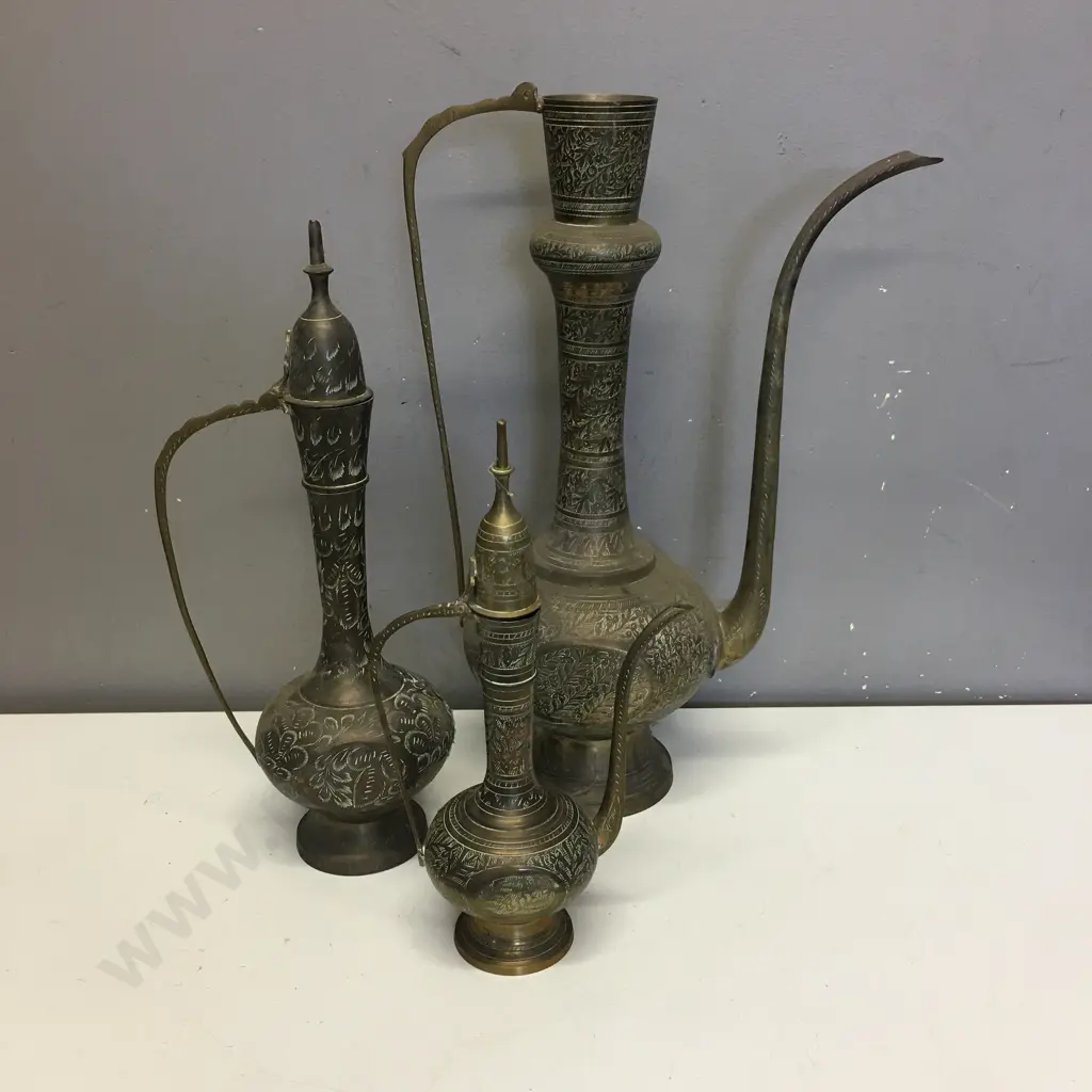 Vintage Brass Genie Lamps (As Found) Image 1++