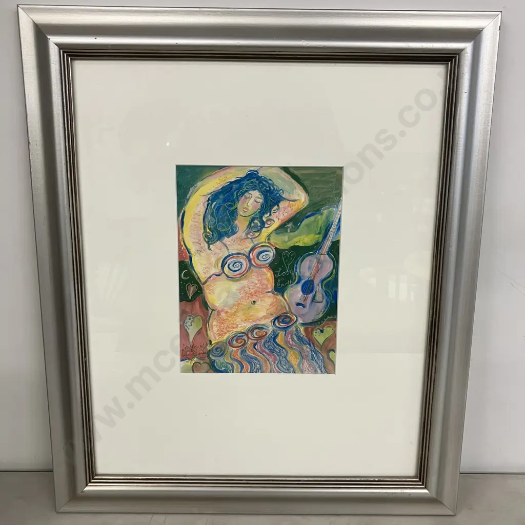 "Goddess Of The Earth" - Rhonda Campbell 05 Framed Artwork. 49 x 42cm Image 1++
