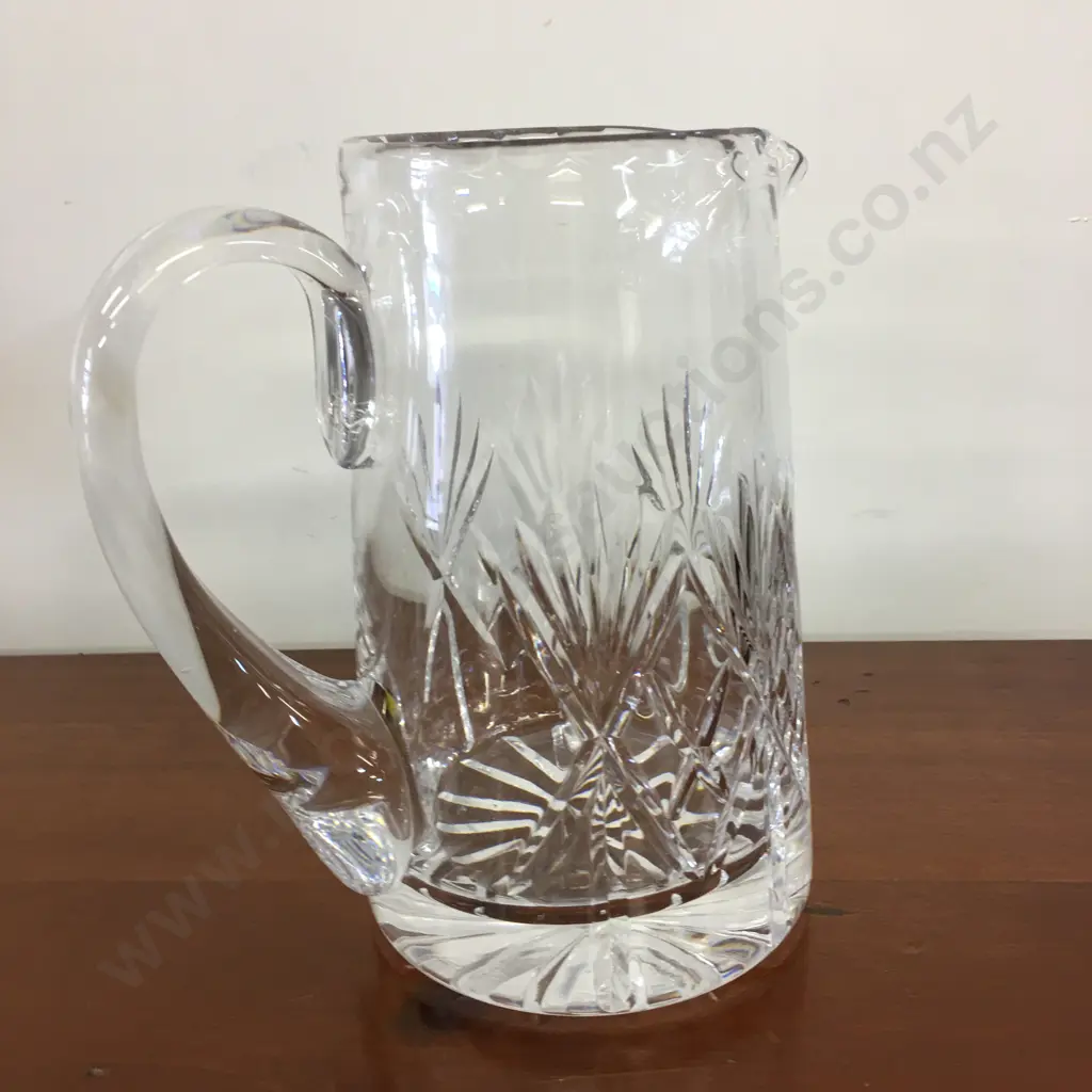Vintage Crystal Drinks Jug H19cm. Image 1++