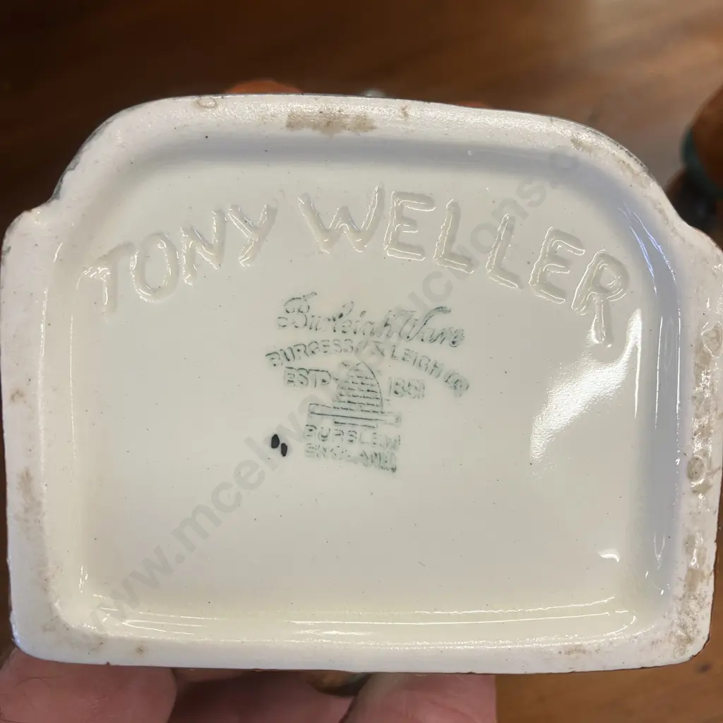 Shorter & Son Gardener & Falconware Tony Weller Character Toby Jugs Image 1++