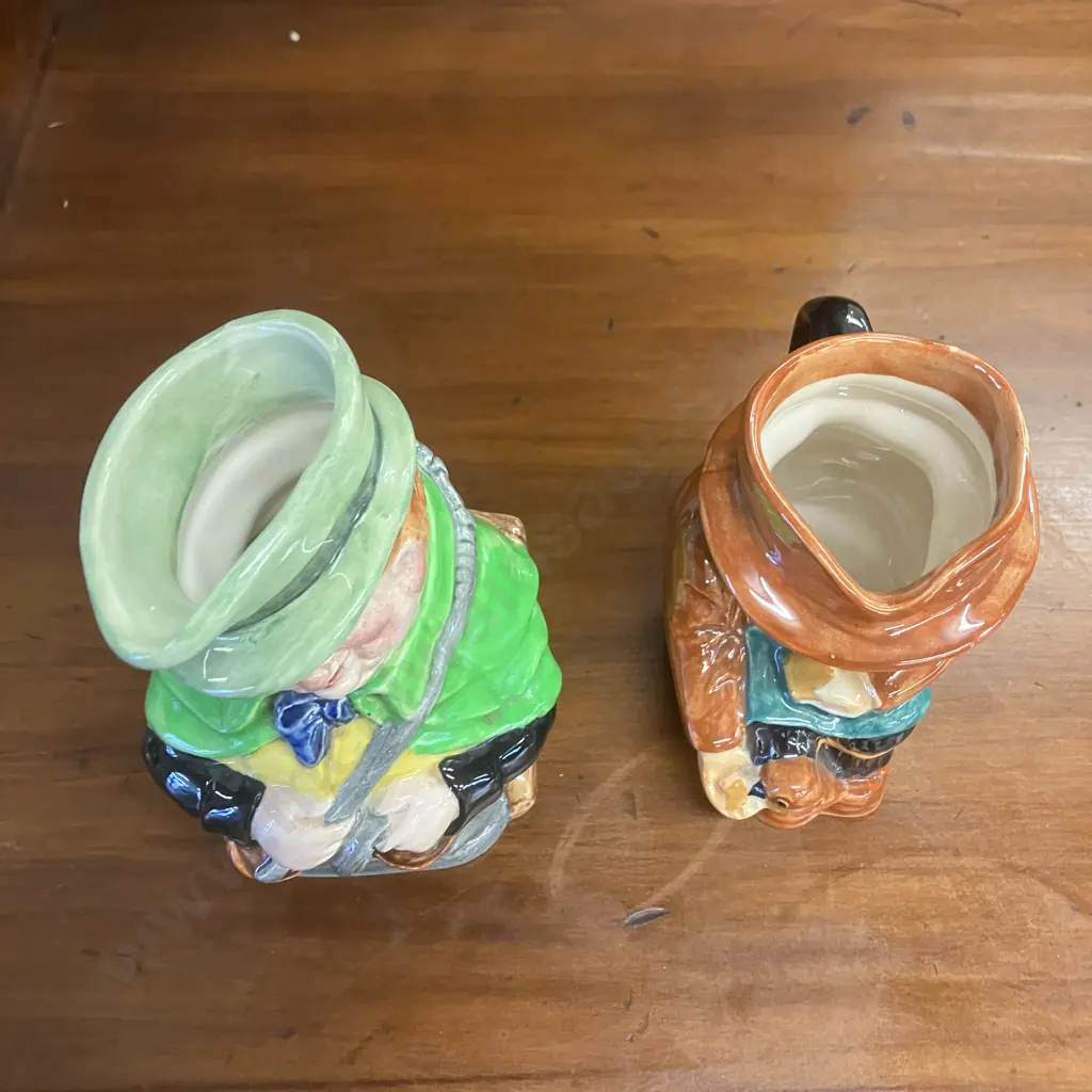 Shorter & Son Gardener & Falconware Tony Weller Character Toby Jugs Image 1++