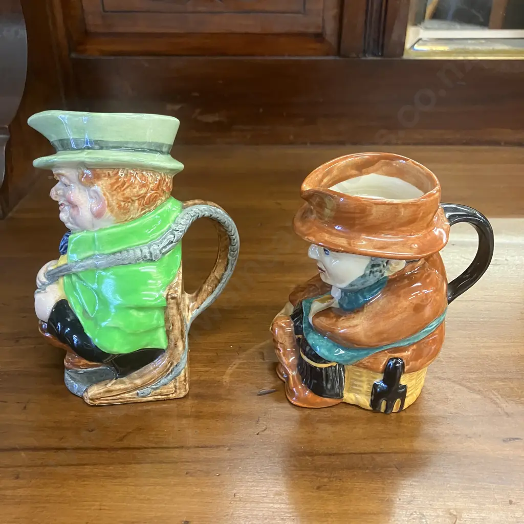 Shorter & Son Gardener & Falconware Tony Weller Character Toby Jugs Image 1++
