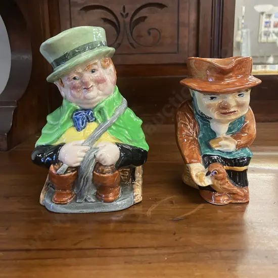 Shorter & Son Gardener & Falconware Tony Weller Character Toby Jugs