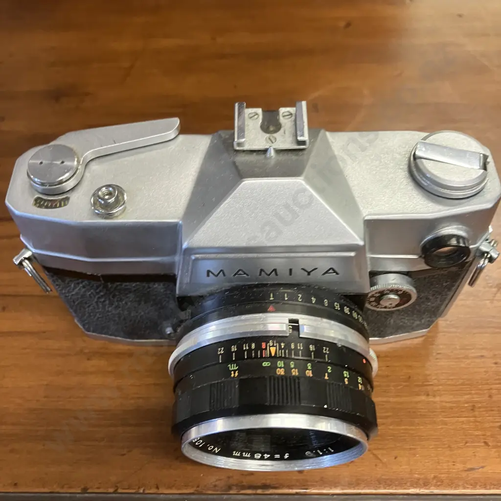Mamiya Prismat CPH 35mm Film SLR Camera With 48mm f1:9 Lens & Seikosha-SLV Shutter Image 1++