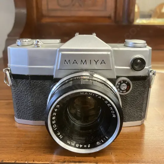 Mamiya Prismat CPH 35mm Film SLR Camera With 48mm f1:9 Lens & Seikosha-SLV Shutter