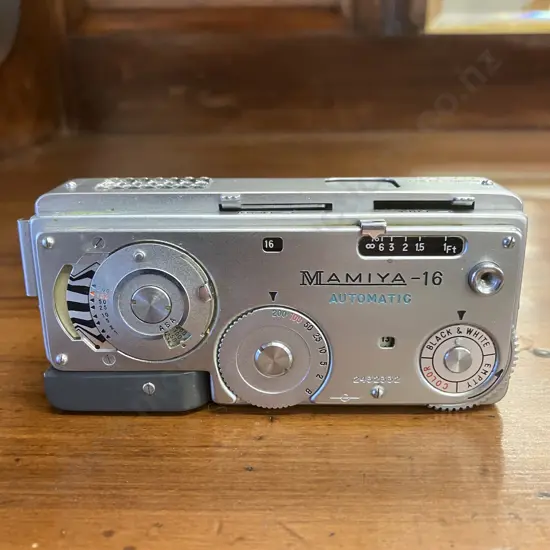 Mamiya 16 Automatic Subminiature Spy Viewfinder Camera Sekor 2.8/25mm