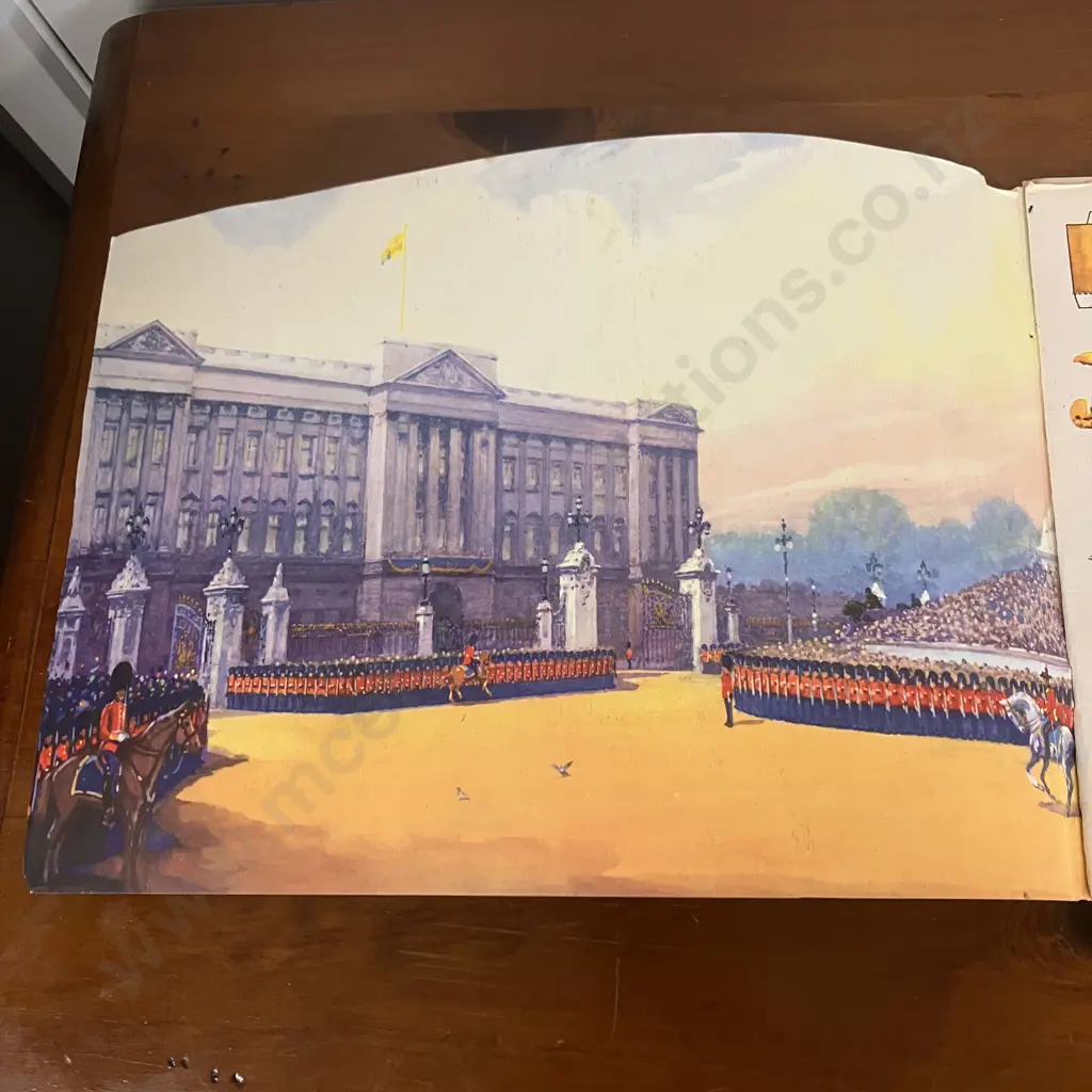 The Coronation Cut Out Story Book Softcover - 1953 by HANKINSON, Cyril F J (sold -08) Image 1++