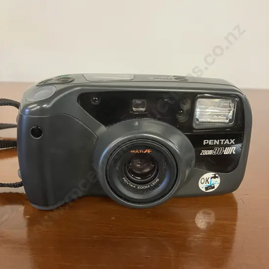 Pentax Zoom90-WR 35mm Point & Shoot Weather Resistant Camera, 38-90mm Zoom Lens