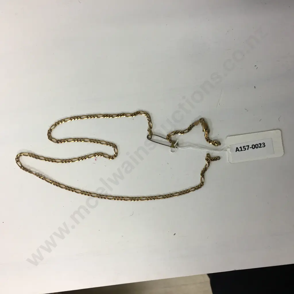 Gold Chain Stamped MW 375 (Damaged) Image 1++