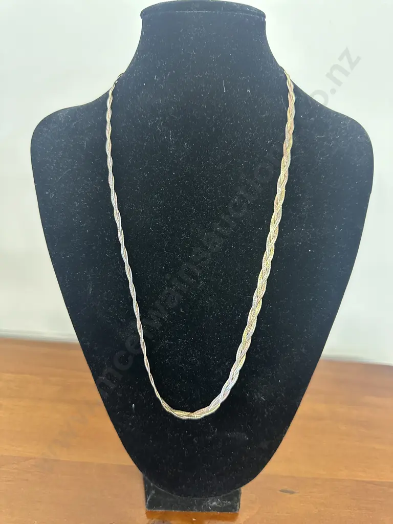 Italian Tri Coloured Silver Chain Image 1++