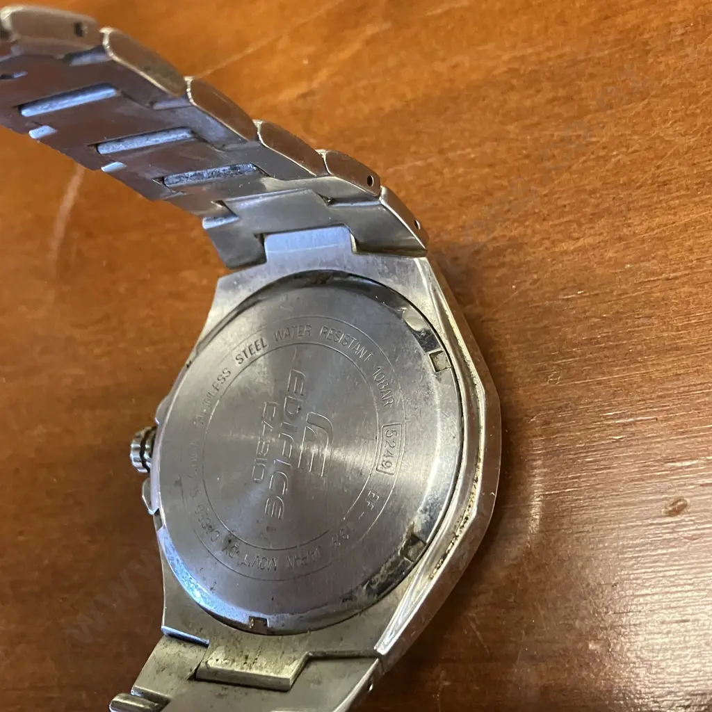 Casio Edifice Mens Watch With Date Model EF 133 With Assorted Jewellery Image 1++