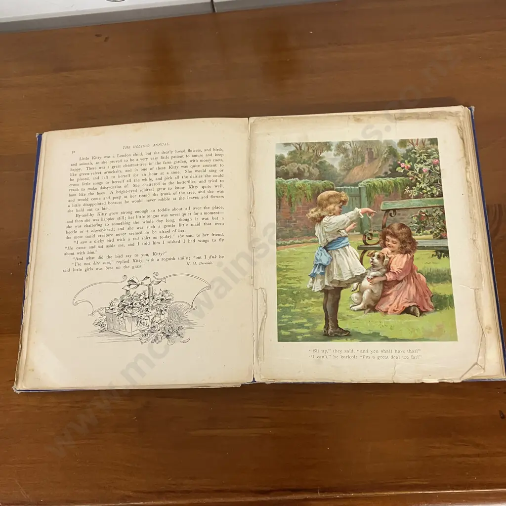 Nisters Holiday Annual for 1901 Published by Ernest Nister & The Story Of "Pip" from Charles Dickens Alice E Stirling Image 1++