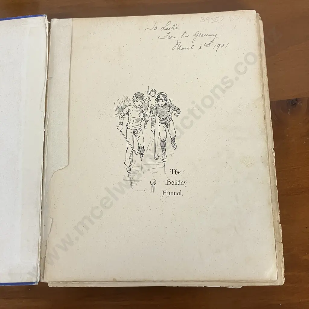 Nisters Holiday Annual for 1901 Published by Ernest Nister & The Story Of "Pip" from Charles Dickens Alice E Stirling Image 1++