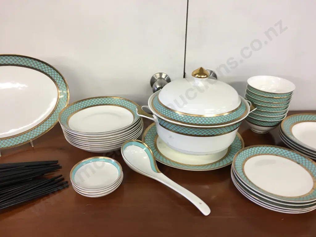 Selection of Oriental Dinnerware RF, Chopsticks & Cutlery Image 1++