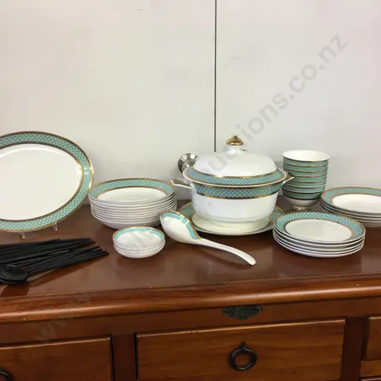 Selection of Oriental Dinnerware RF, Chopsticks & Cutlery