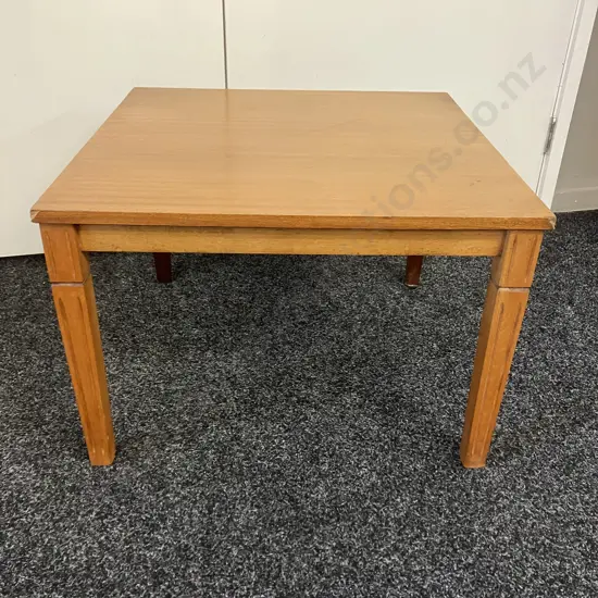 Danske Mobler Square Occasional Table. H40 W60 D60cm