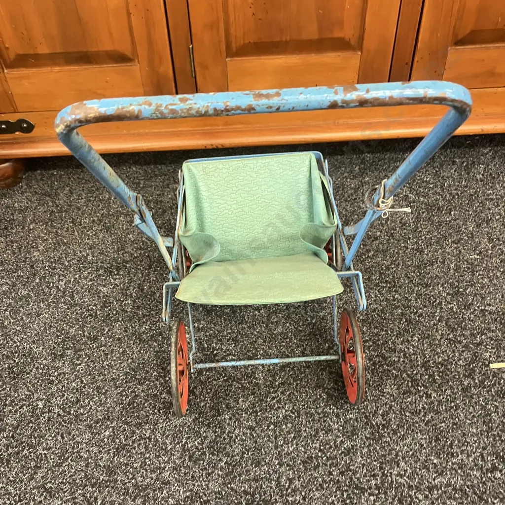 1950s Pedigree Folding Dolls Stroller Image 1++