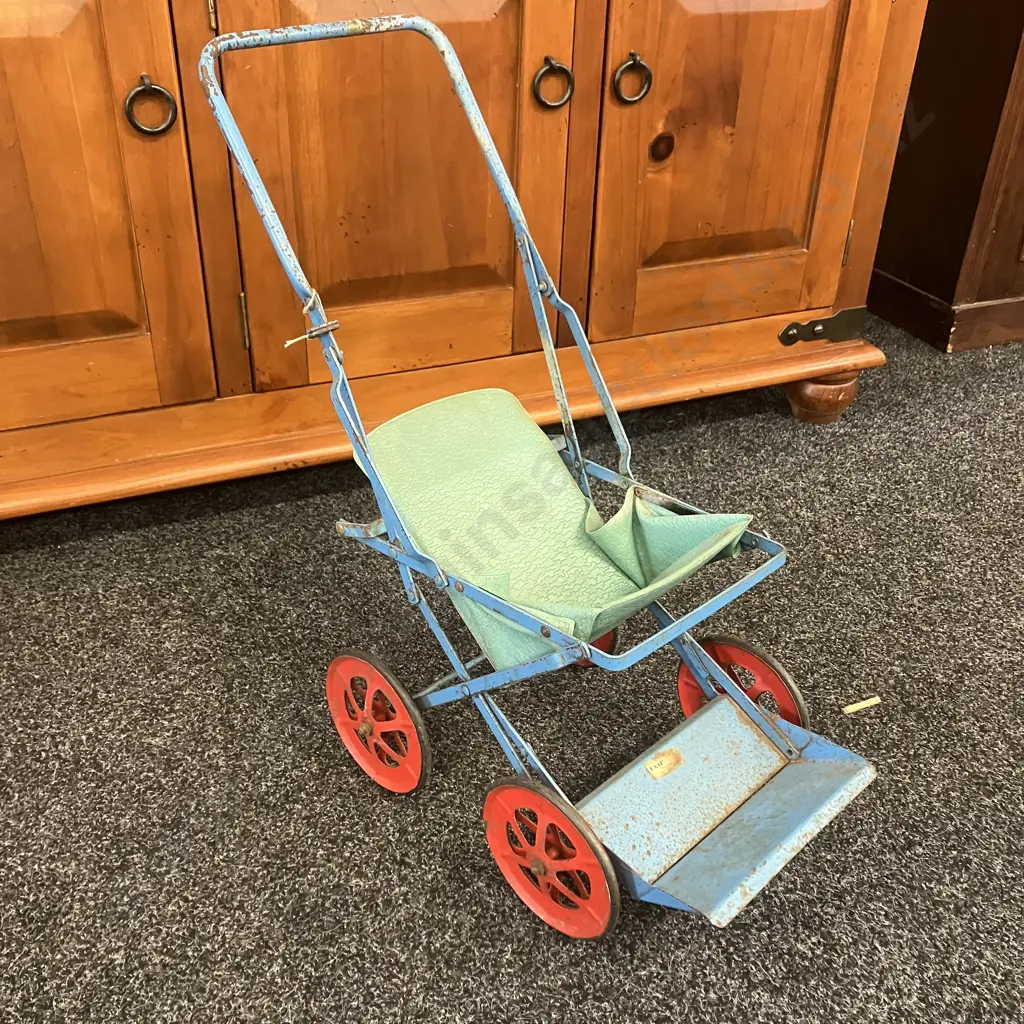 1950s Pedigree Folding Dolls Stroller Image 1++