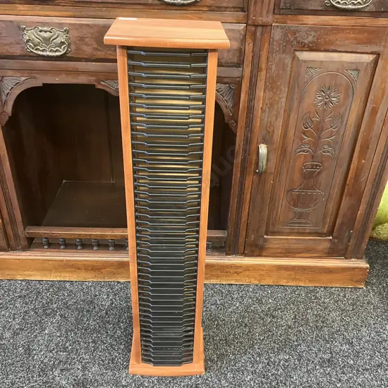 CD Storage Stand. 44 CDs. H83cm