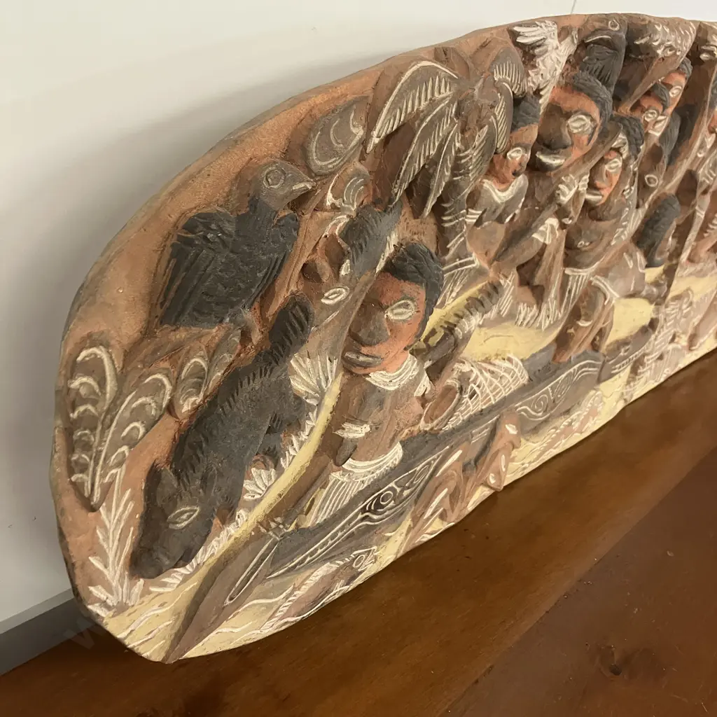 Papua New Guinea Story Board. 32 x 92cm Image 1++