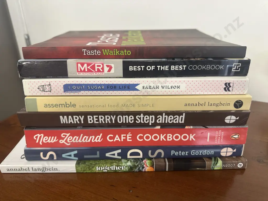 Assorted Recipe Books Including Anabel Langbein, Mary Berry Etc Image 1++