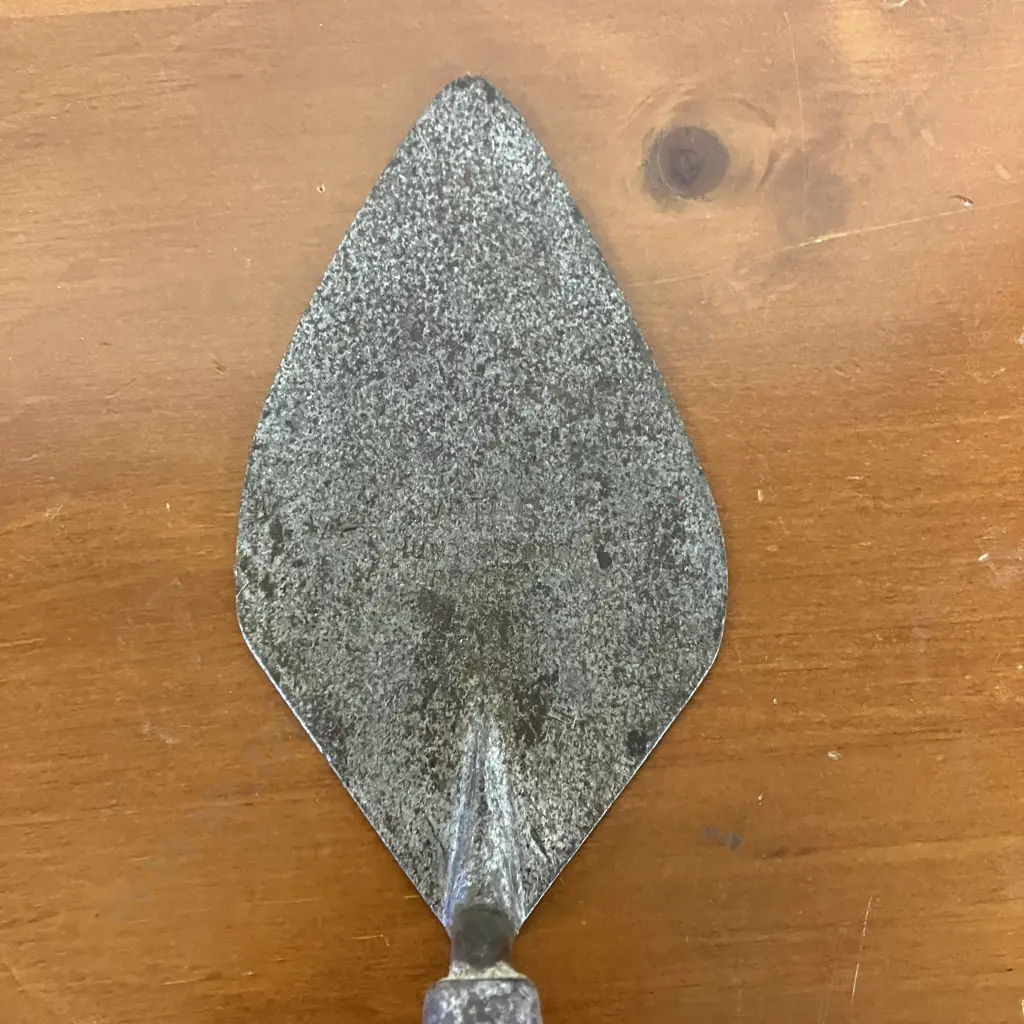 Early Rare Brades 7" W.H.S Bricklayers Trowel Hunt & Sons Image 1++