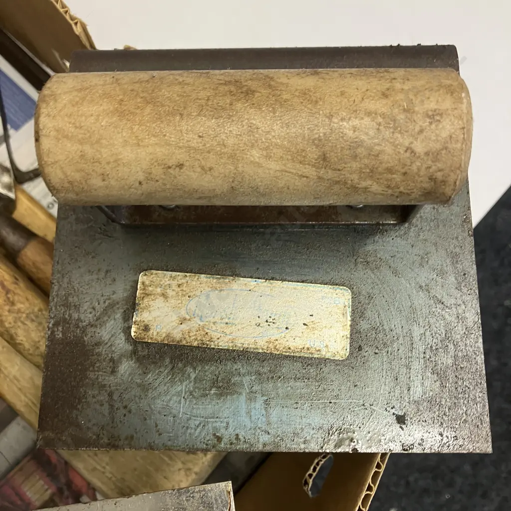 Marshalltown (USA) Xtra Lite Cement Finishing Trowel & Edging Trowel, Assorted Trowels, Edgers, Pointers, Brushes Etc Image 1++