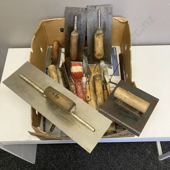 Marshalltown (USA) Xtra Lite Cement Finishing Trowel & Edging Trowel, Assorted Trowels, Edgers, Pointers, Brushes Etc
