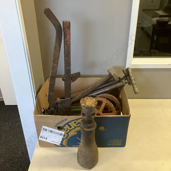 Vintage Pumps, Flywheels & Jacks