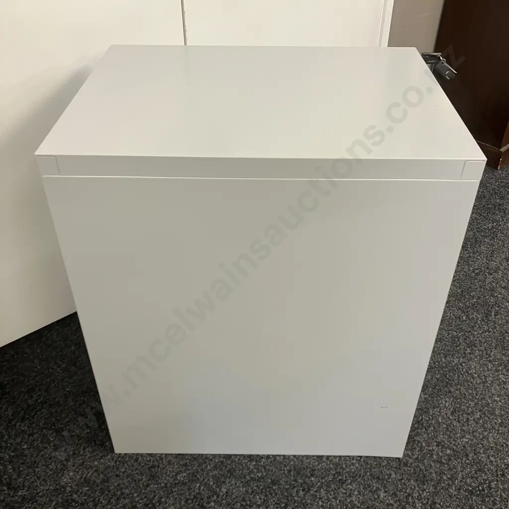 Avant Light Grey 2 Drawer Metal Filing Cabinet With Keys. H72 W47 D62cm Image 1++