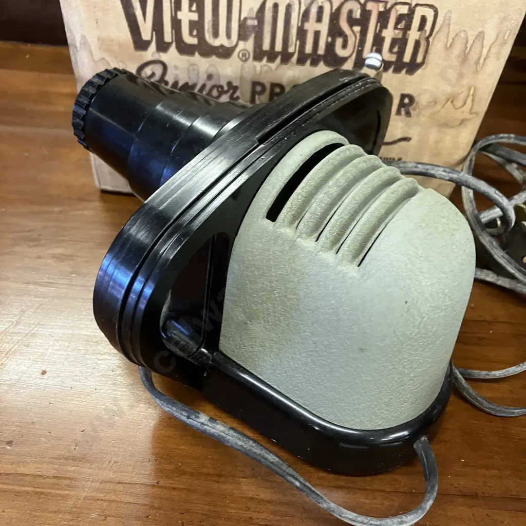 Vintage View-Master Junior Projector With Original Box Image 1++
