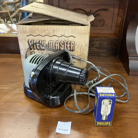 Vintage View-Master Junior Projector With Original Box