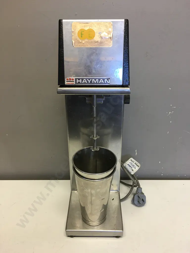 Hayman Milk Shake Mixer Model MSI Single Phase With Two Cups Image 1++