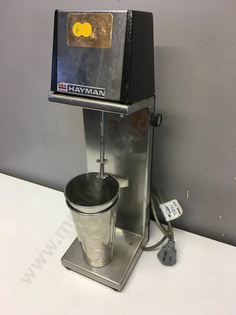 Hayman Milk Shake Mixer Model MSI Single Phase With Two Cups Image 1++