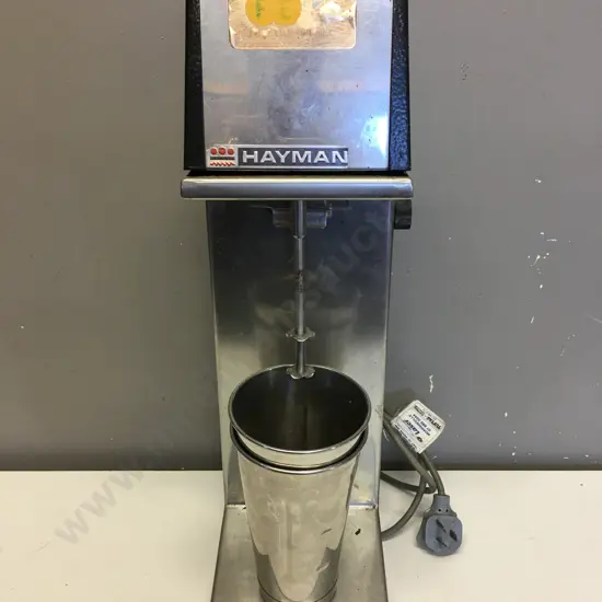 Hayman Milk Shake Mixer Model MSI Single Phase With Two Cups