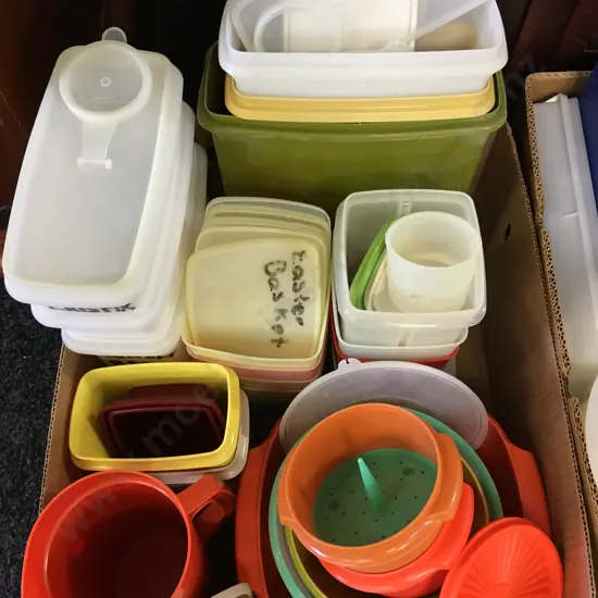Selection of Tupperware
