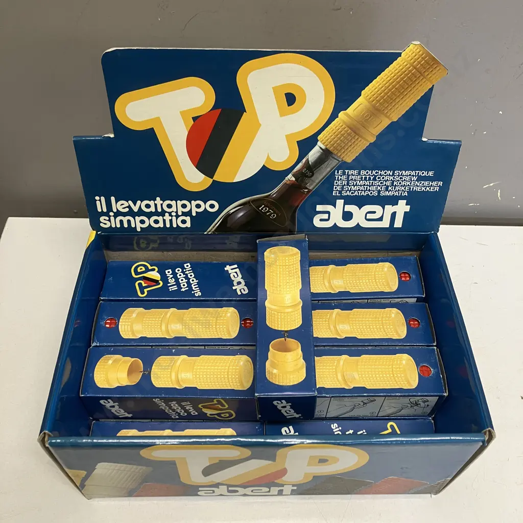 Box Lot 'The Pretty Corkscrew' Fifteen New Corkscrews (Red or Yellow Colour) Image 1++